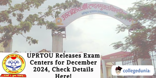 UPRTOU Releases Exam Centres for December 2024, Check Details Here!